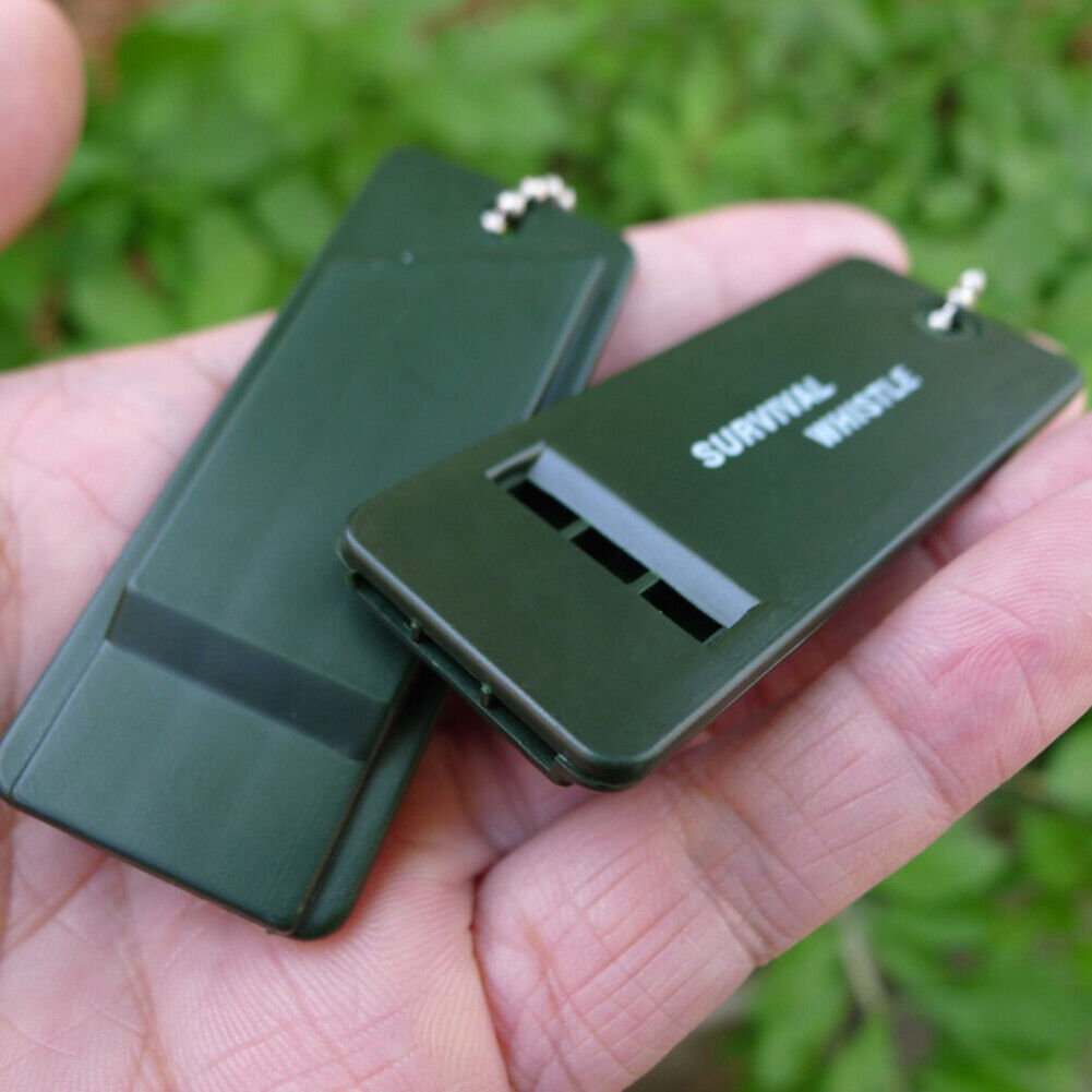 10pcs Outdoor Survival Whistle Multi Audio High Triple Frequency Whistle