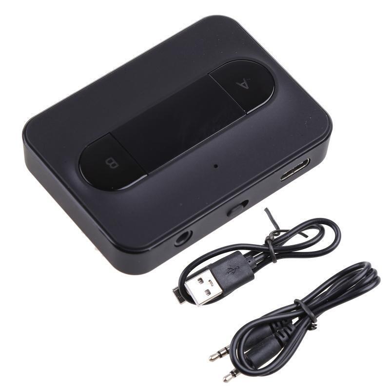 C31 Black Audio Transmitter for TV and Laptop Camera Speakers Headphones 3.5mm