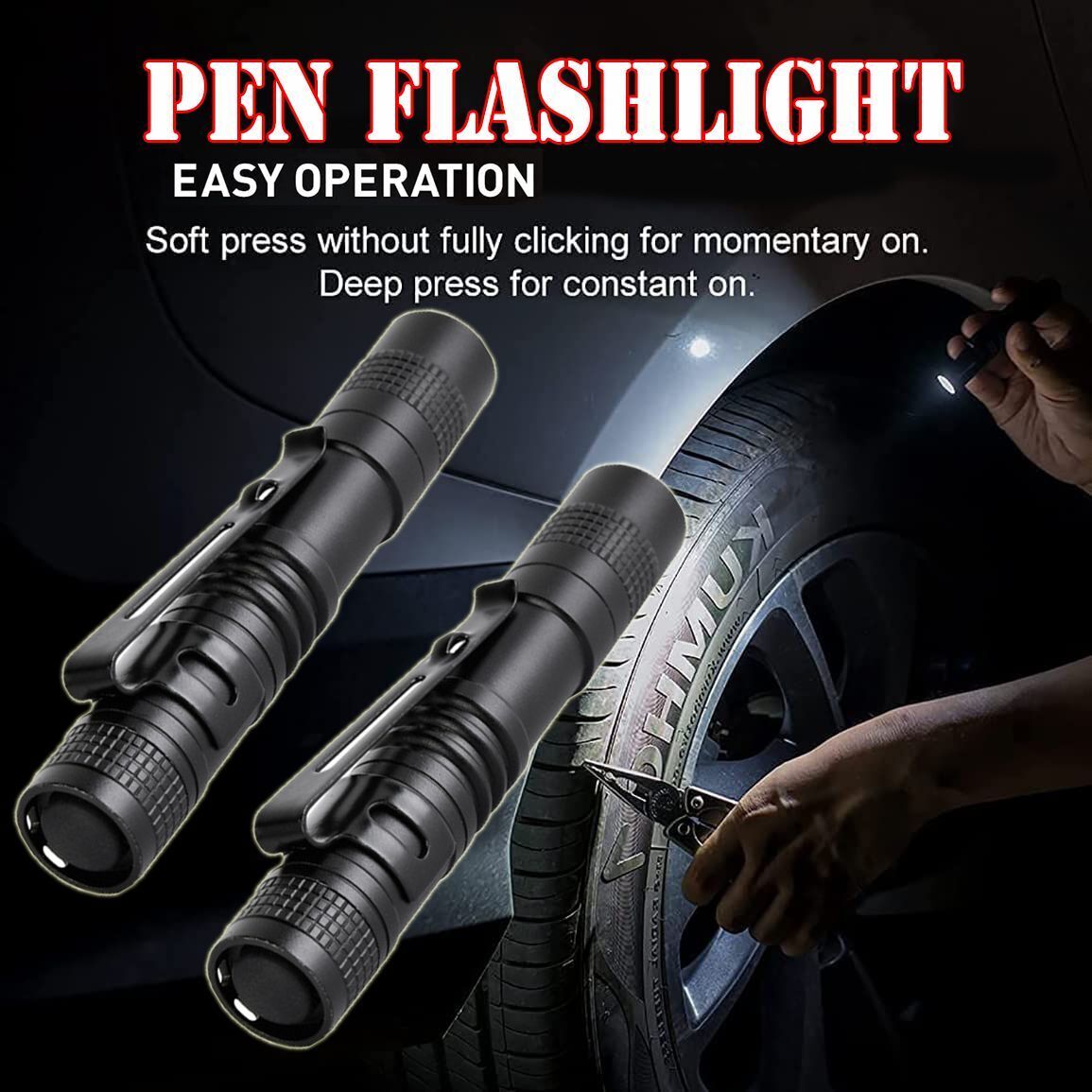Battery-Powered Pen Light Pen Flashlight Handheld Super Mini Penlight Pen light