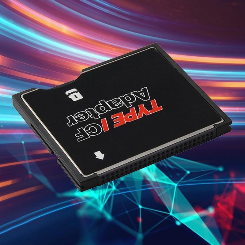 Dual Slot Micro-SD TF to CF Adapter Compact Card Holder Type I Card Converter