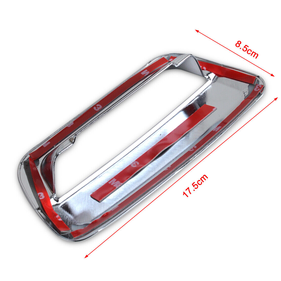 Chrome Rear Door Handle Bowl Cover Fit For Grand Cherokee Durango 14-2020