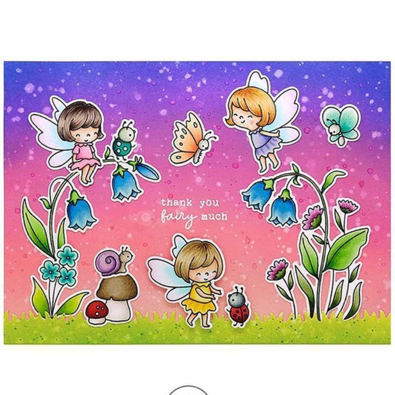 Fairy Metal Cutting Dies Stencils for DIY Scrapbooking Album Paper Card Crafts