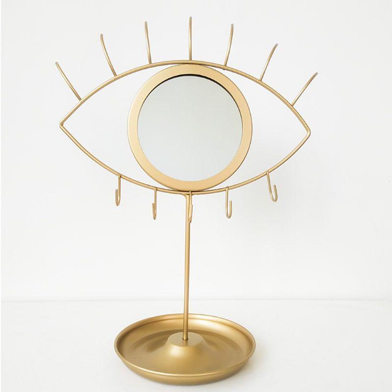 Jewellery Display Stand with Eye Mirror for Chains/Pendants/Rings/Earrings/Watch