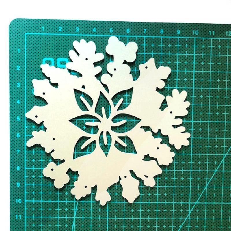 Christmas Flower Metal Cutting Dies Stencil DIY Scrapbooking Album Paper Card