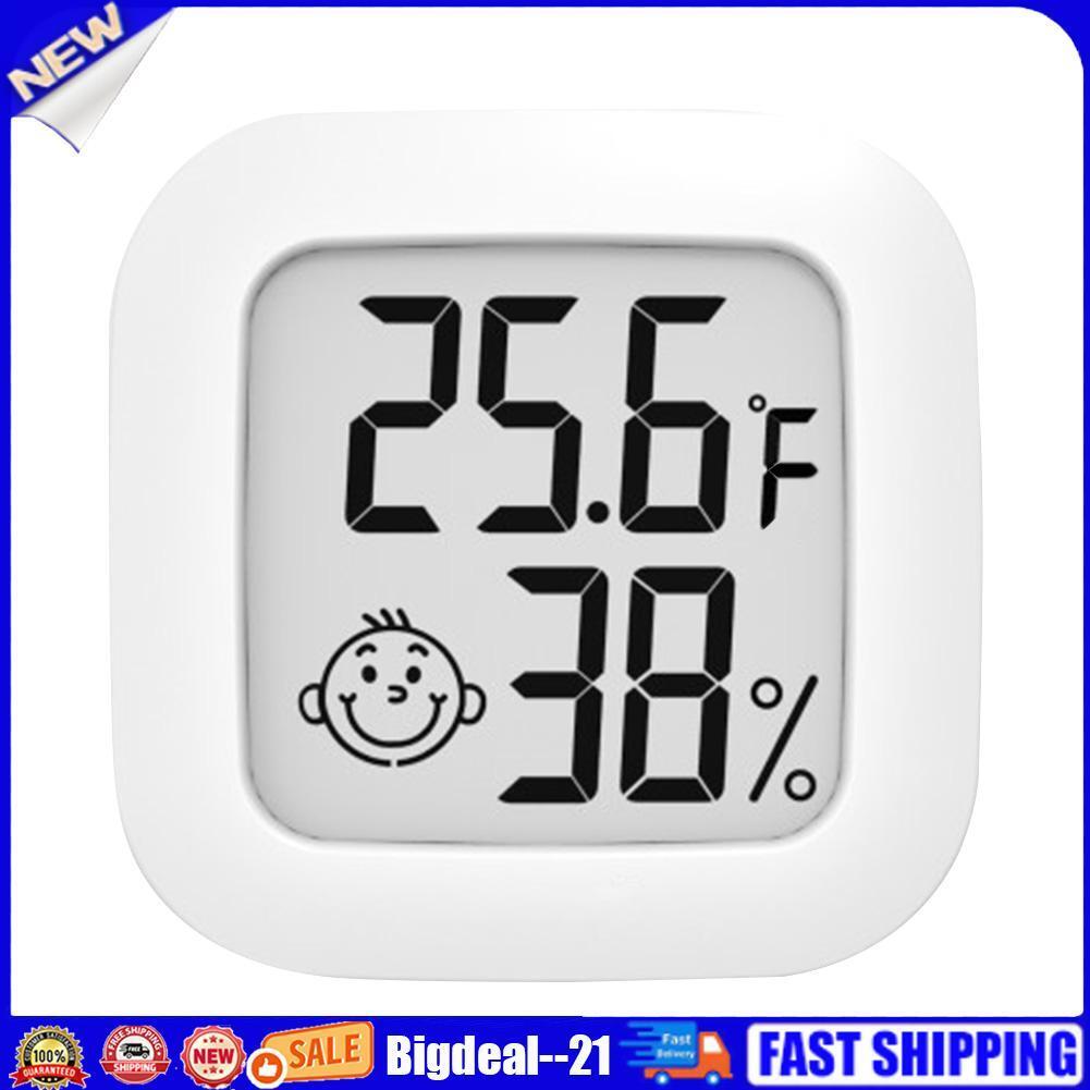 Mini Indoor Thermometer Digital Temperature Baby Room Hygrometer Gauge Home