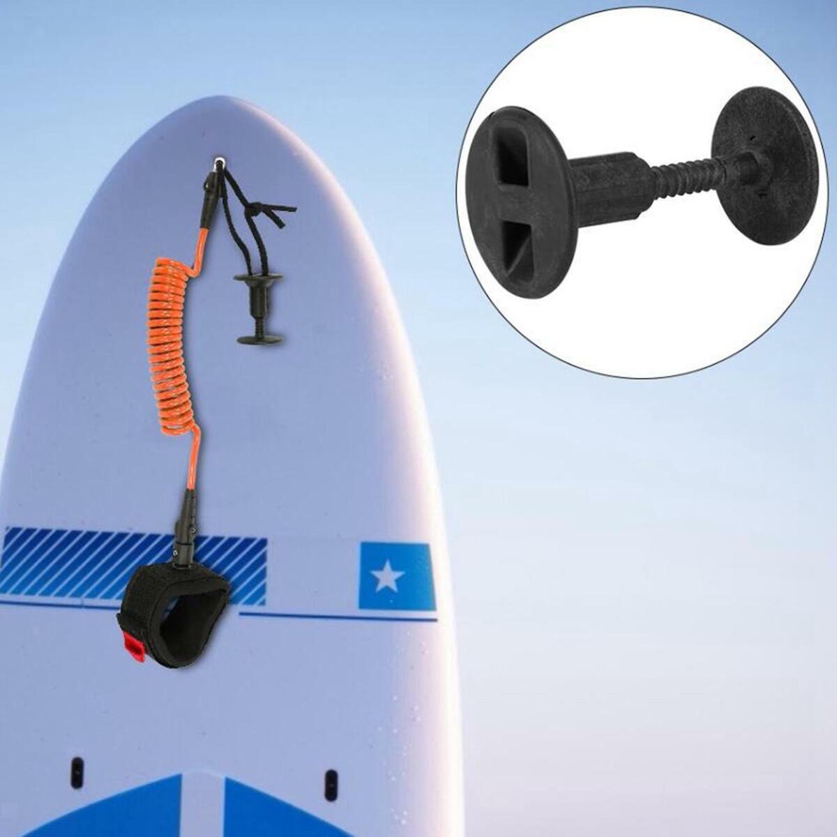 Surfboard Leash Plug Surfboarding Ankle Leash Leg Rope Plug Replacement Surfing