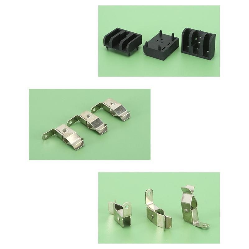 10 Pieces Connection Terminal Block without Burr Crack for Battery Protection