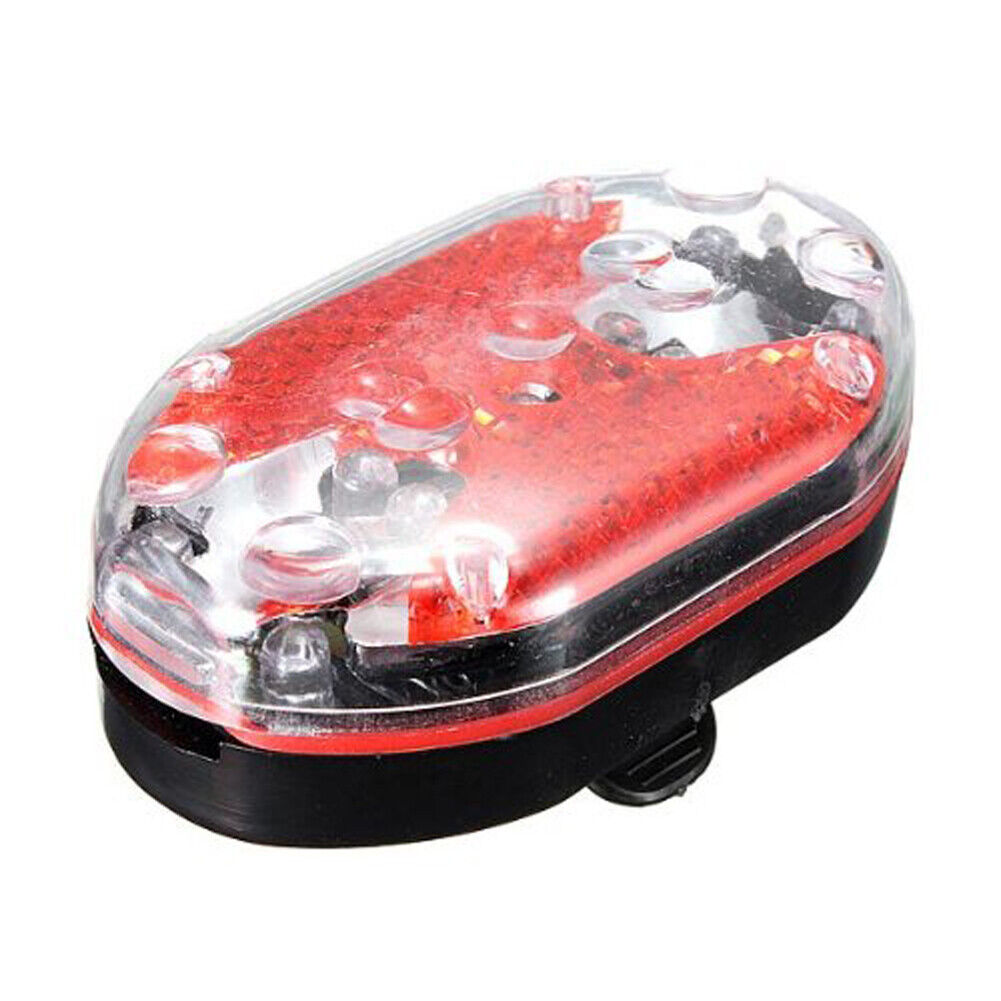 New Bicycle 5 LED Front Headlight Flashlight+9 LED Rear Taillight Lamp Kit