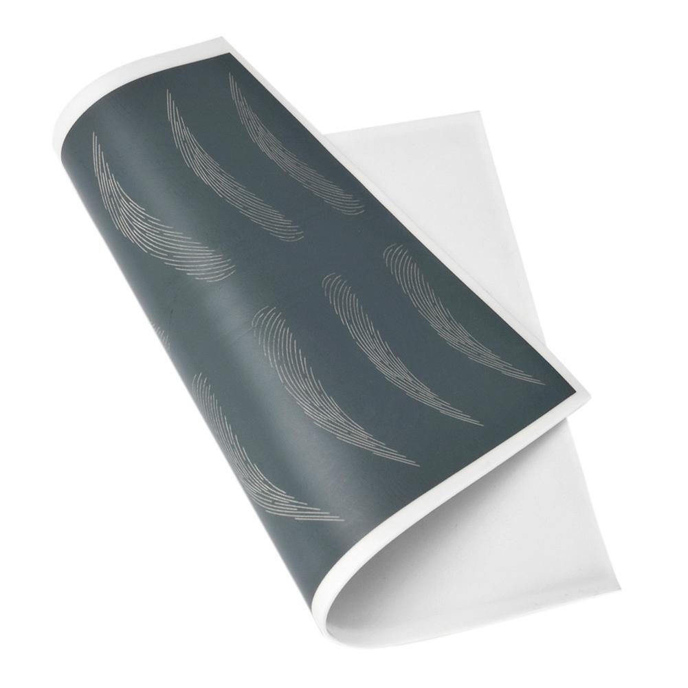 Microblading Semi-Permanent Eyebrow Tattoo Practice Skin Sheet (Round)