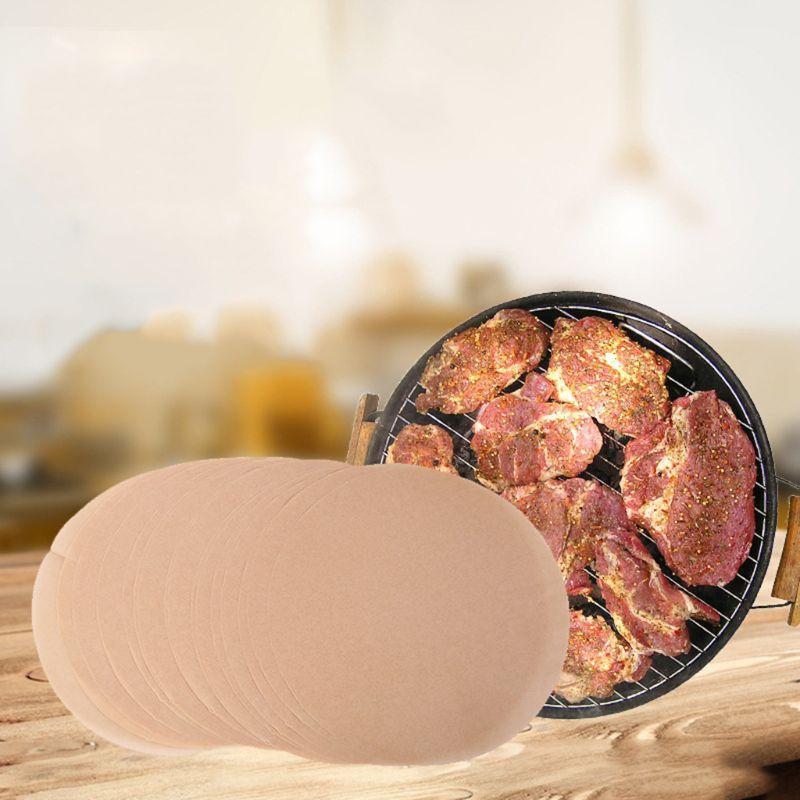 100pcs 8inch Parchment Paper Cookie Baking Sheets Liners Round Cake Pan