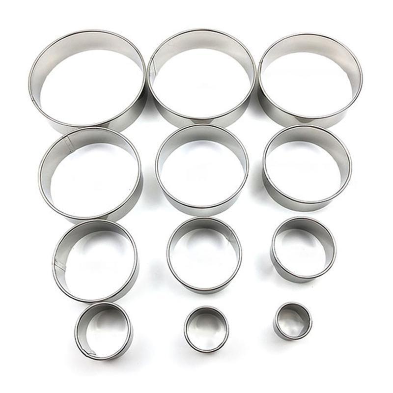 Cookie Cutters Stainless Steel Mould Biscuit Fondant Cake DIY Decorating Tool