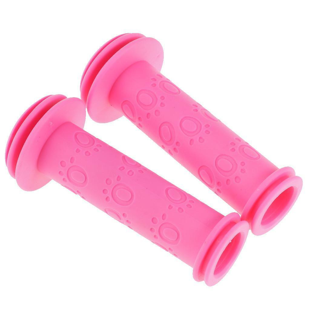Scooter Bicycle Rubber Handlebar Grips   with Tassels Set