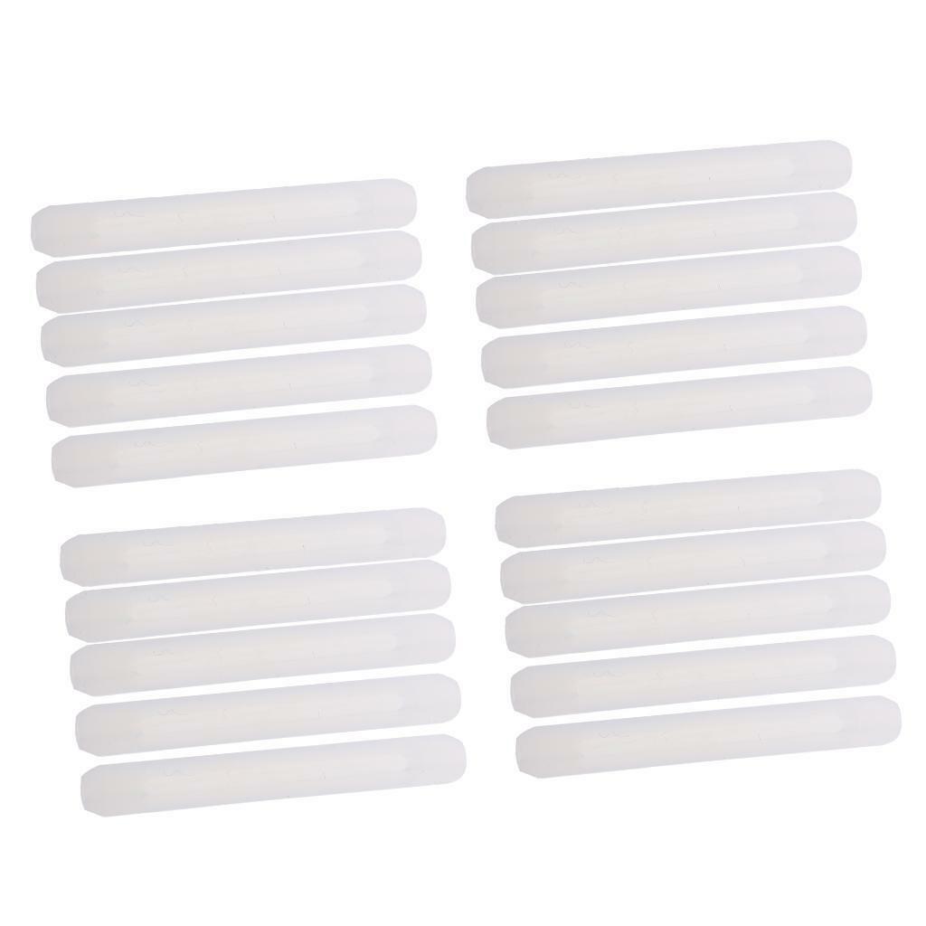 Antislip Ear Hook Soft Silicone Fixation Accessories Set of 10 Pairs Clear