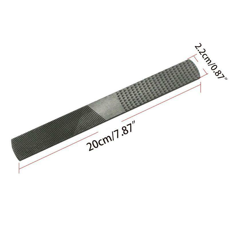 4 in 1 Carbon Steel Rasp File Carpentry Woodworking Wood Carving Hand Mill Tool