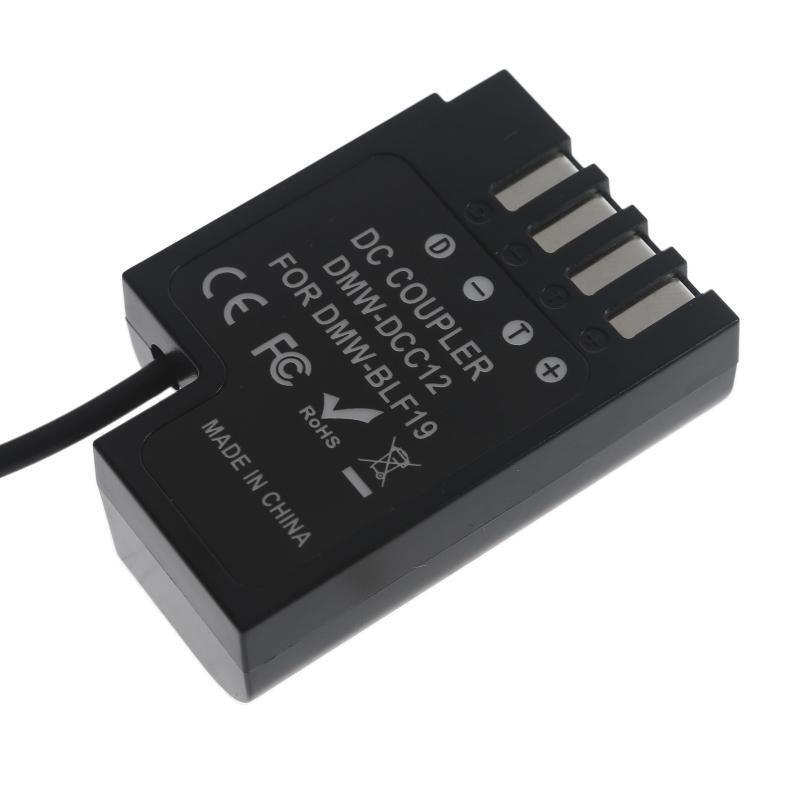 Type C USB Cable DMW-DCC12 BLF19 Dummy Battery for Lumix DMC-G9LGK GH3
