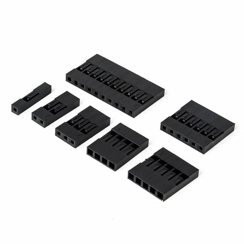 310X 2.54mm Male+Female  Wire And Header Connector Housing Kit