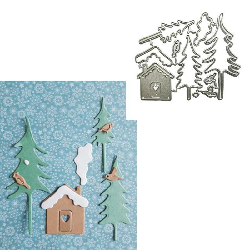 Tree House Cutting Dies Greeting Invitation Greeting Cards Make