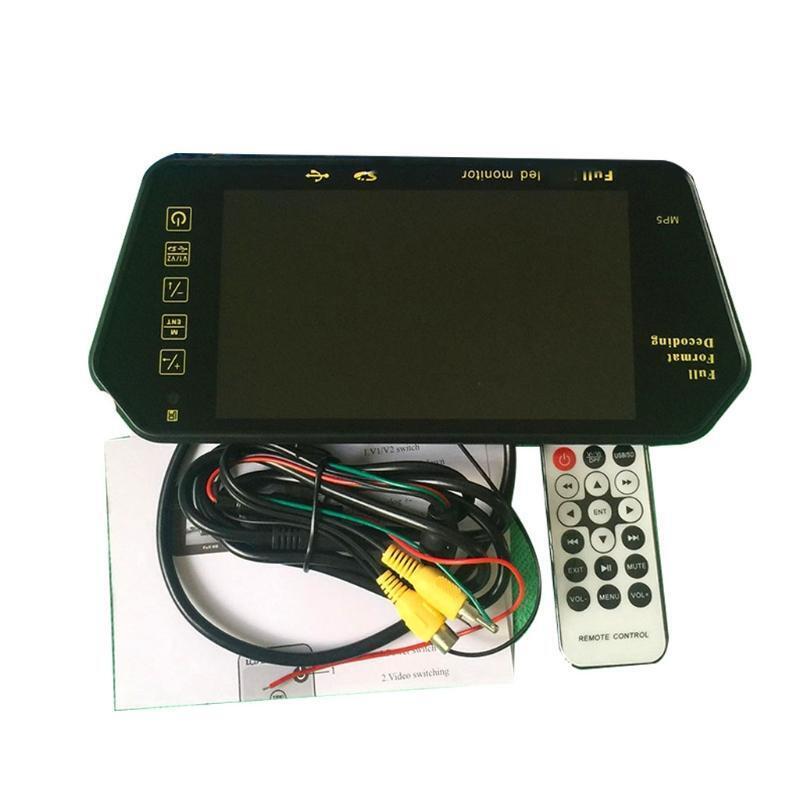 Car Assistant Monitor MP5 Display Rearview High Definition Screen Back-up Camera