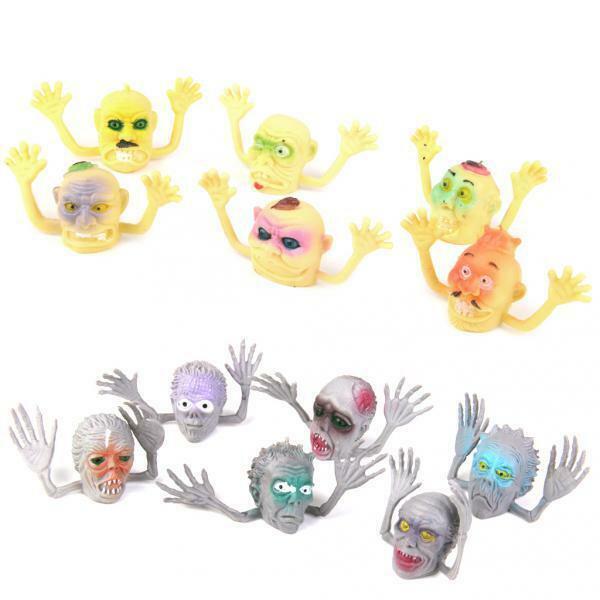 24 Zombie Monster Finger   Party Loot Favors Horror Gag Gift