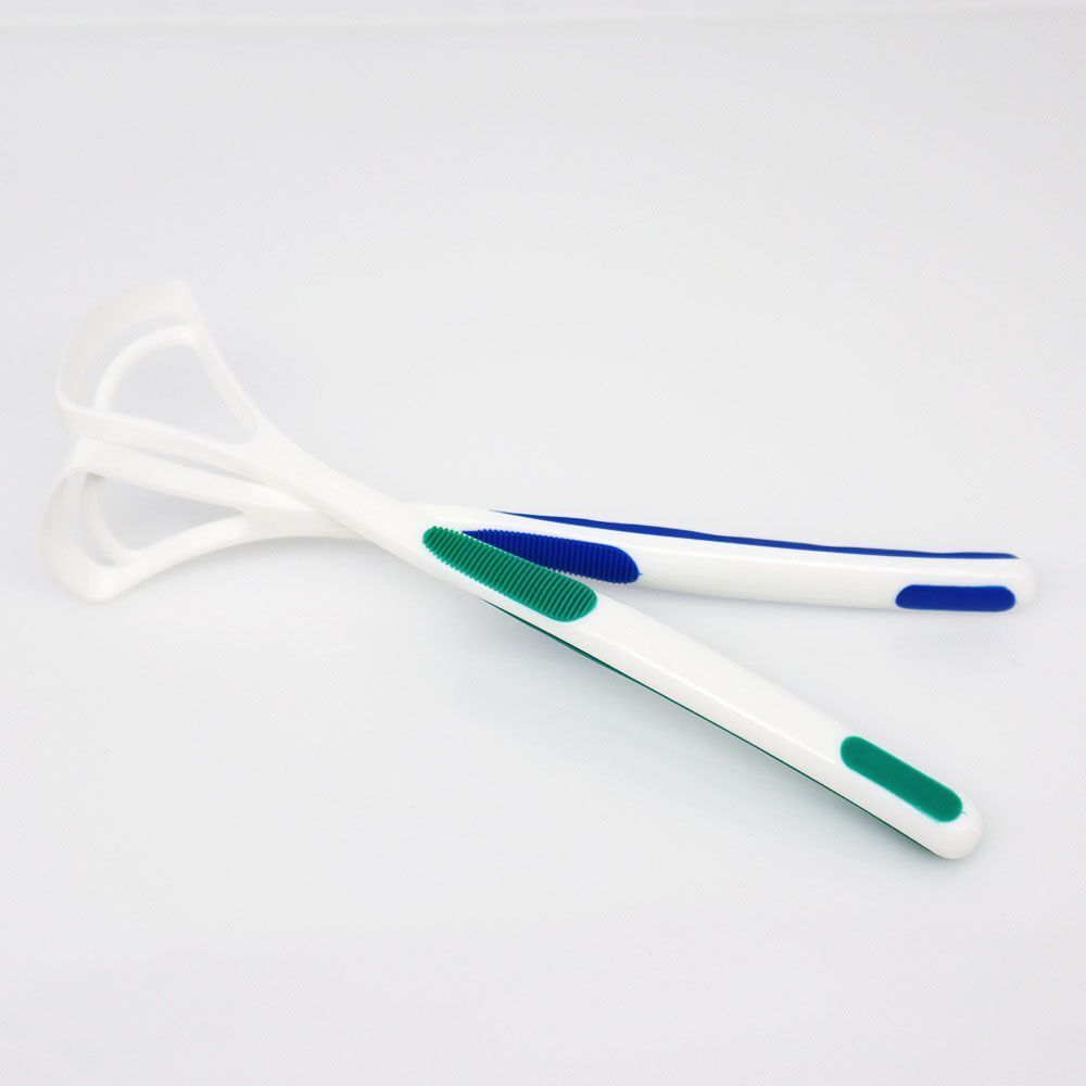 Teeth Whitening Health Care Tongue Scraper Cleaner Brush Oral Clean Dental Care