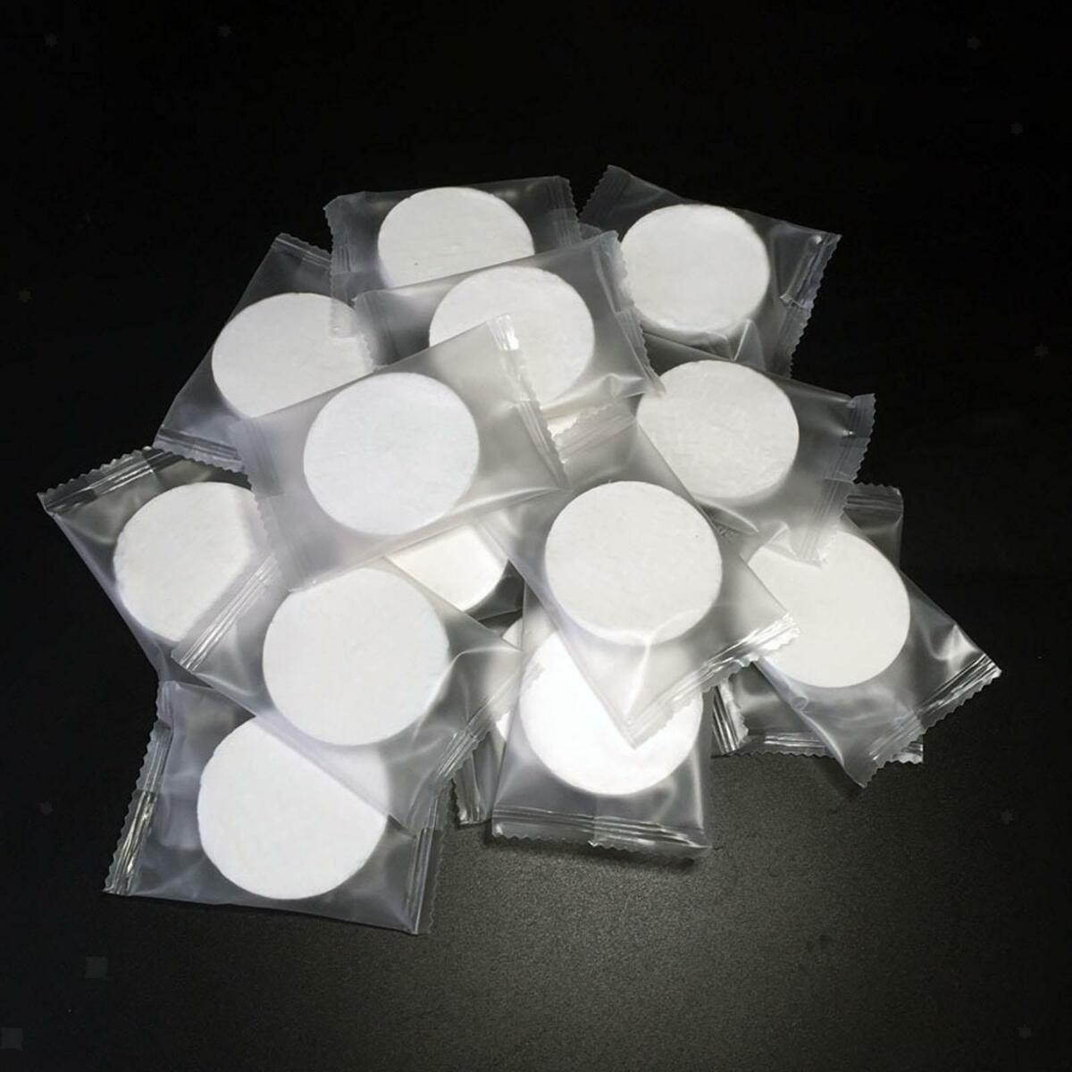 100 * Disposable  Compressed Towels Outdoor Camping Salon