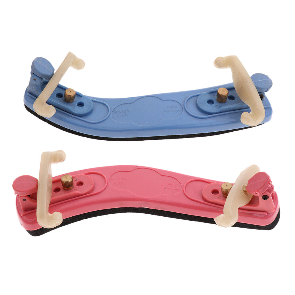 2pcs Adjustable Violin Shoulder  Pad Holder for /4 Violin