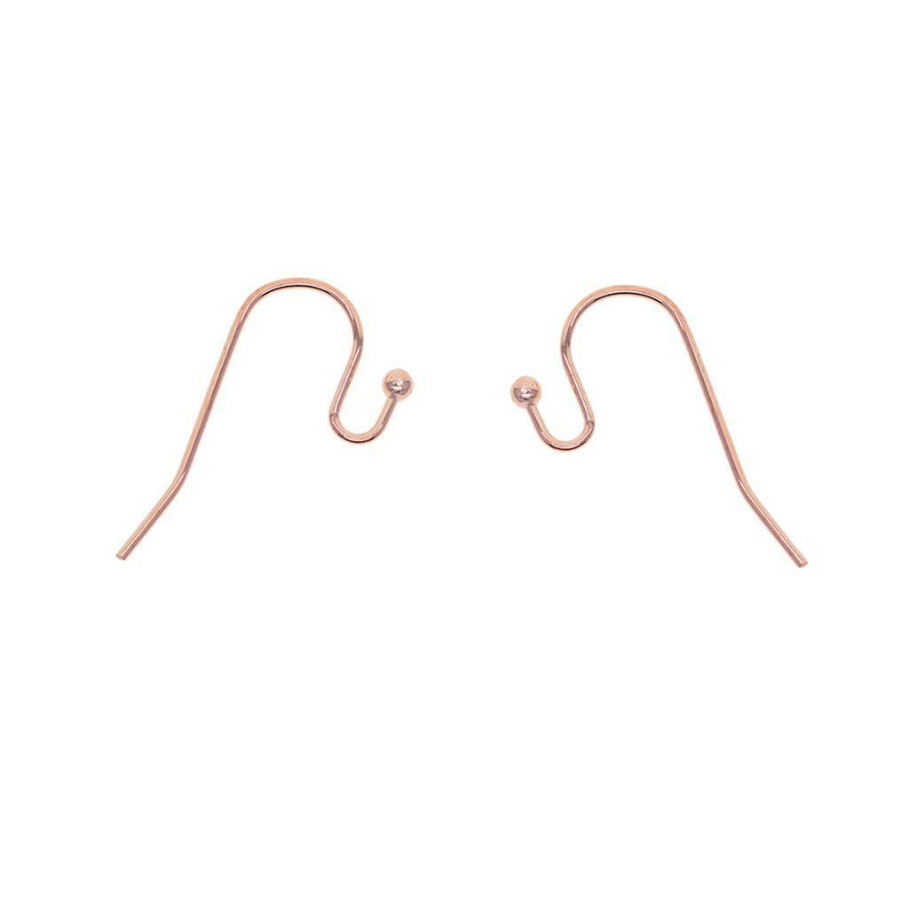 100pc  French Hook  Copper Plated Earring Ear Wires Findings