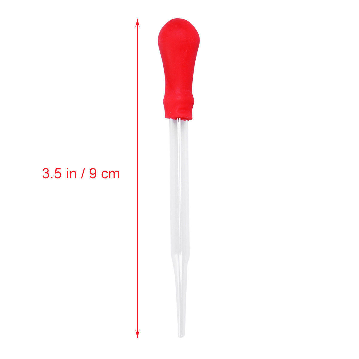 10pcs Rubber Head Glass Dropper Liquid Medicine Medical Laboratory Pipette
