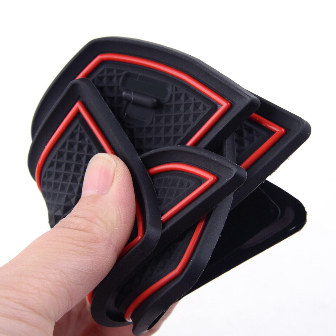 11 Door Gate Slot Mat Pad Console Cup Holder Fit For Dodge Challenger 2015-19 Li