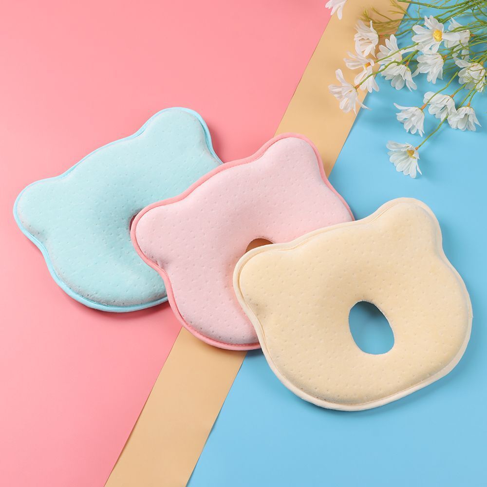 Cushion Prevent Flat Head Infant Pillow Memory Foam Positioner Baby Pillow