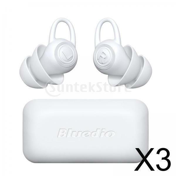 3 Pairs Silicone Ear Plugs Noise Cancelling Plugs for Sleeping Swimming Work