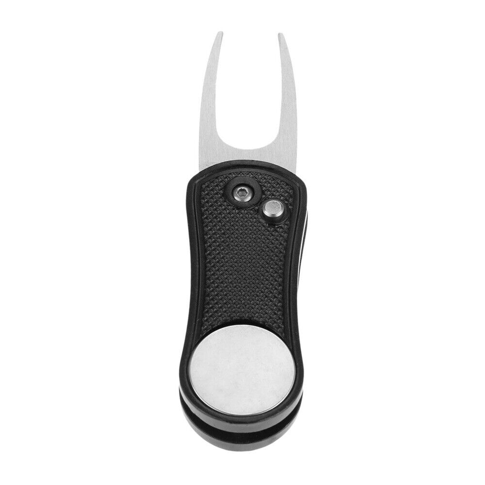 Foldable Golf Divot Tool Easy Unfold Golf Clubs Cleaner Repair Tool Equipment