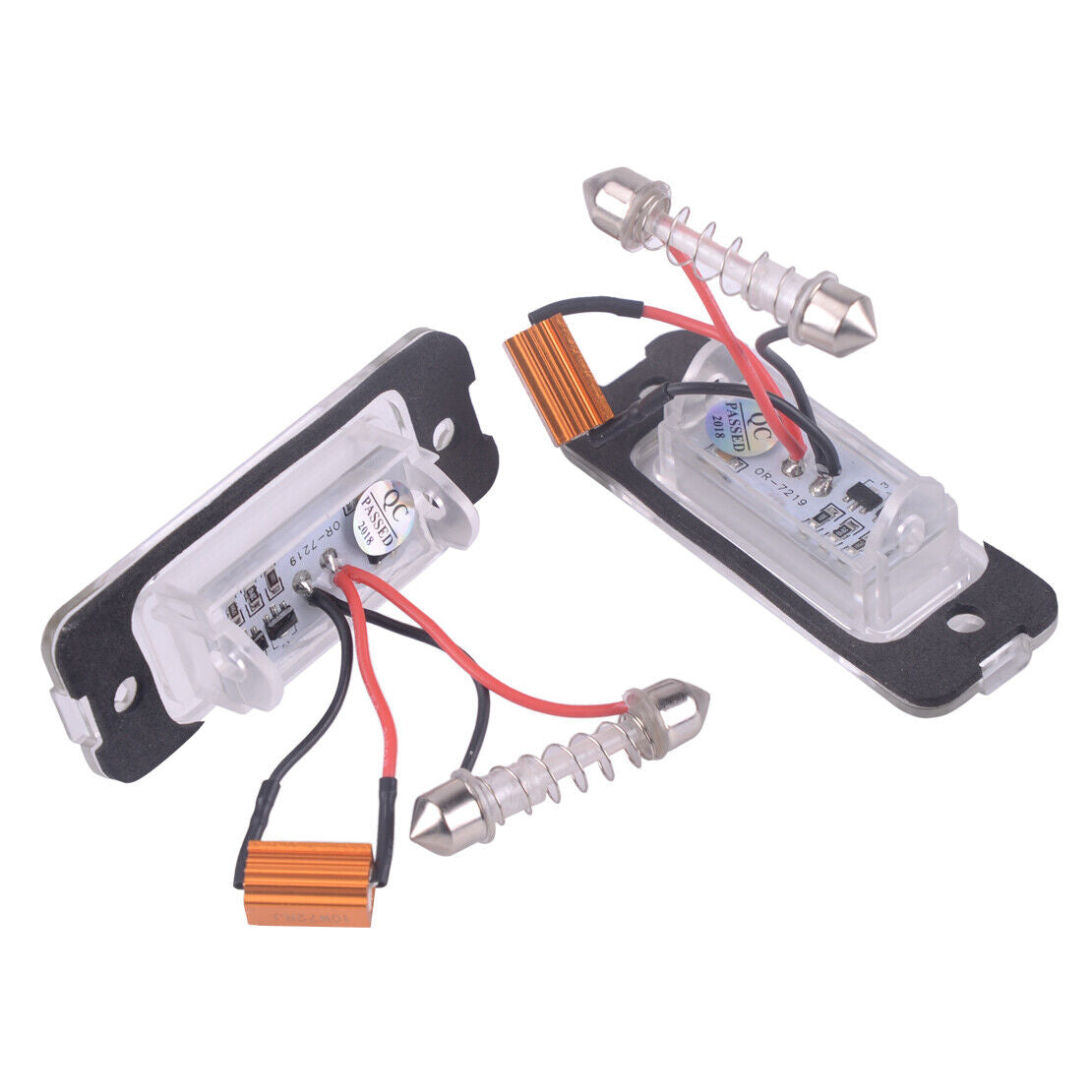 2xLED License Plate Number Light Fit For Mercedes Benz W163 W164 X164 W251 Ld