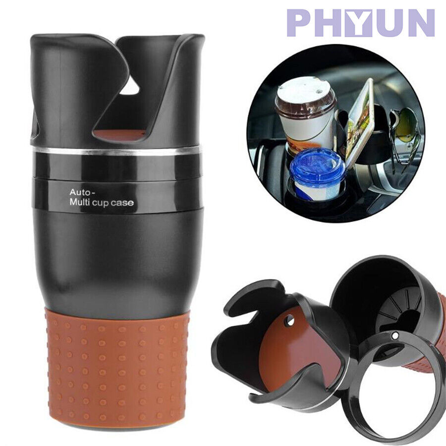 1x Car Adjustable Rotatable Cup Bottle Holder Sunglasses Phone Key Organizer Box