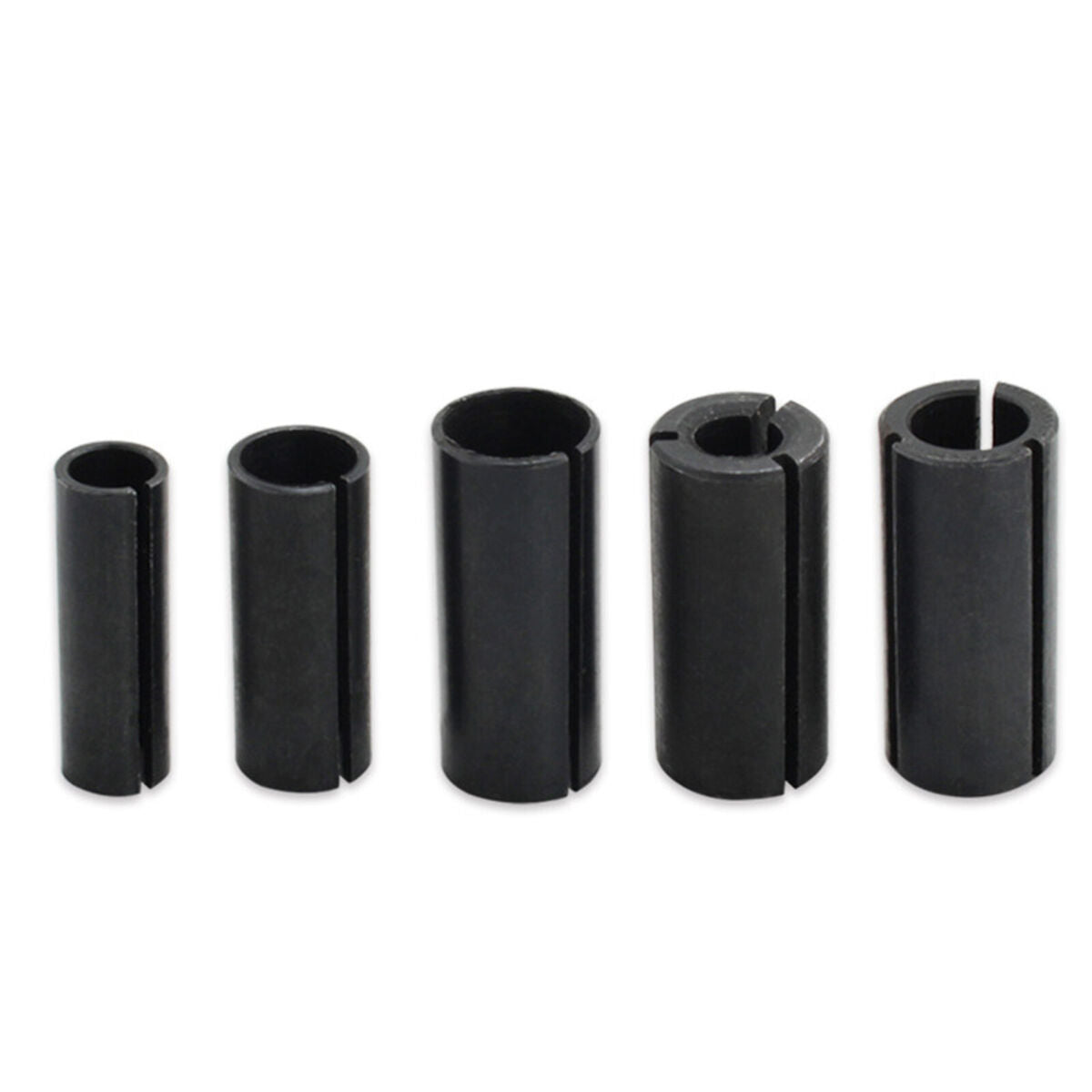 9PCS/Set Collet Adaptor Kit Shank Reducer Reducing Bit Router Tool 8mm to 6mm #