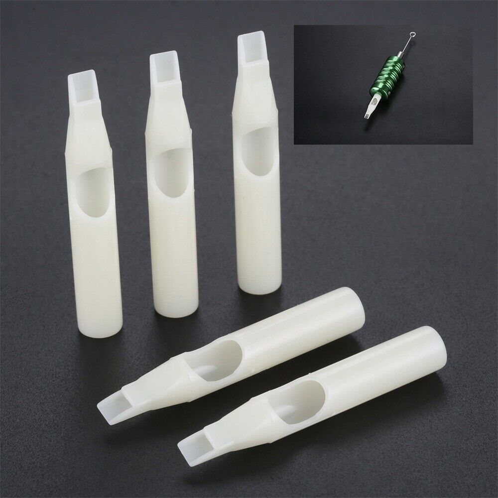 25x Tattoo Disposable Nozzles Needles 5FT-7FT-9FT-11FT-13FT Tips Tattoo Body Art