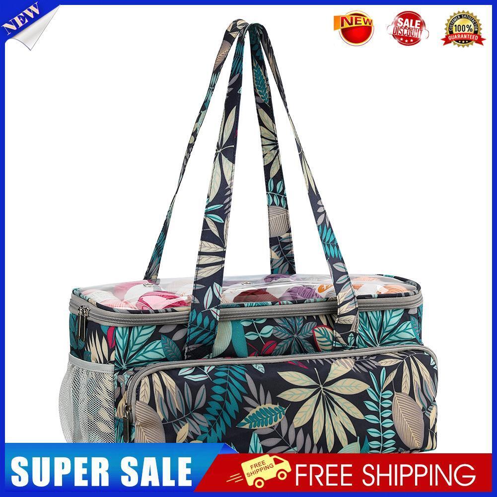 Woolen Yarn Storage Bags Sewing Kit Case Waterproof Travel Organizer Bag