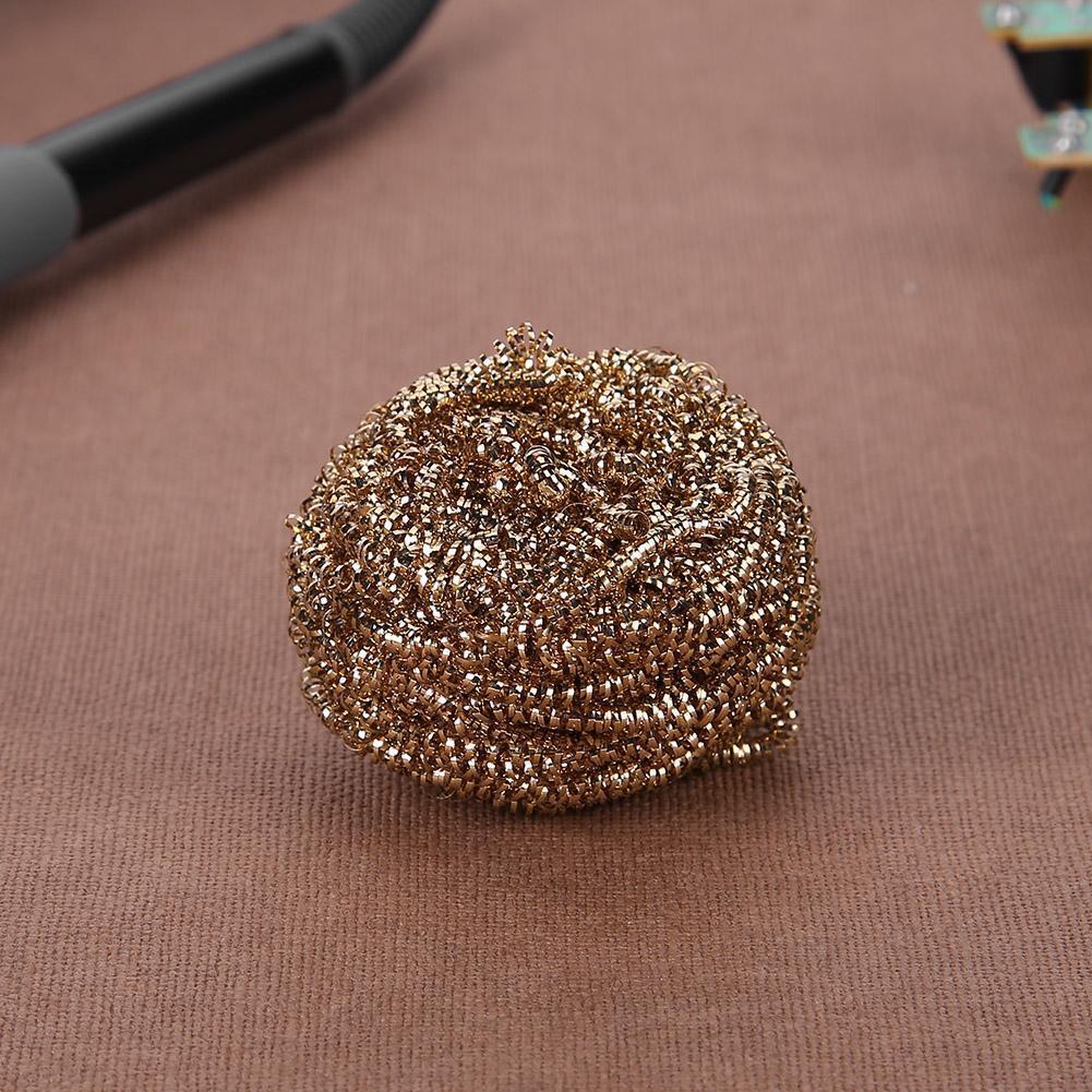 Copper Wire Soldering Iron Tip Cleaner for Welding Mould Cleaning Ball Tool