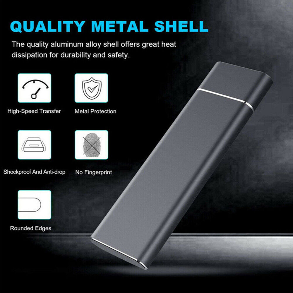 Mini Hard Drive Type-C External SSD Mobile Solid State Drive Disk (16GB)