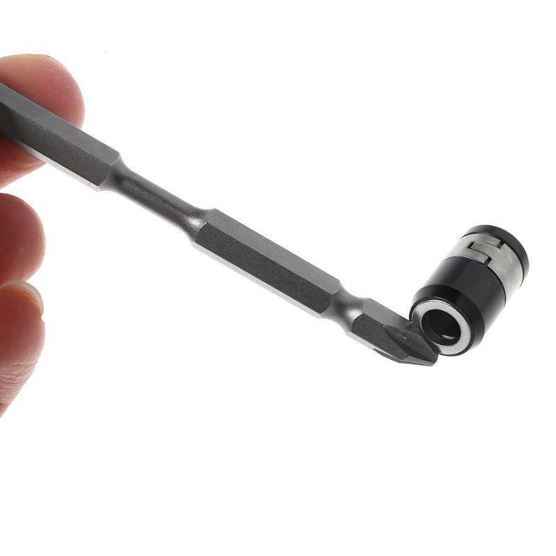 Magnetic Ring 1/4" 6.35mm Metal Strong Magnetizer Screw Electric Phillips Bits