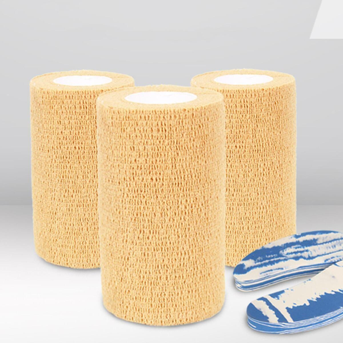 Vet Tape Non-Woven Elastic Cohesive Bandage First  Cow Horses Tape