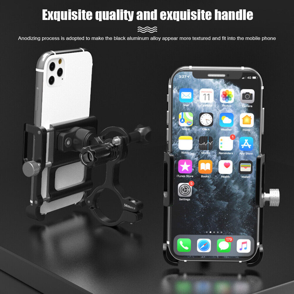 GUB PLUS 15 Bicycle Phone Holder Stands Aluminum Motorcycle Phone Bracket