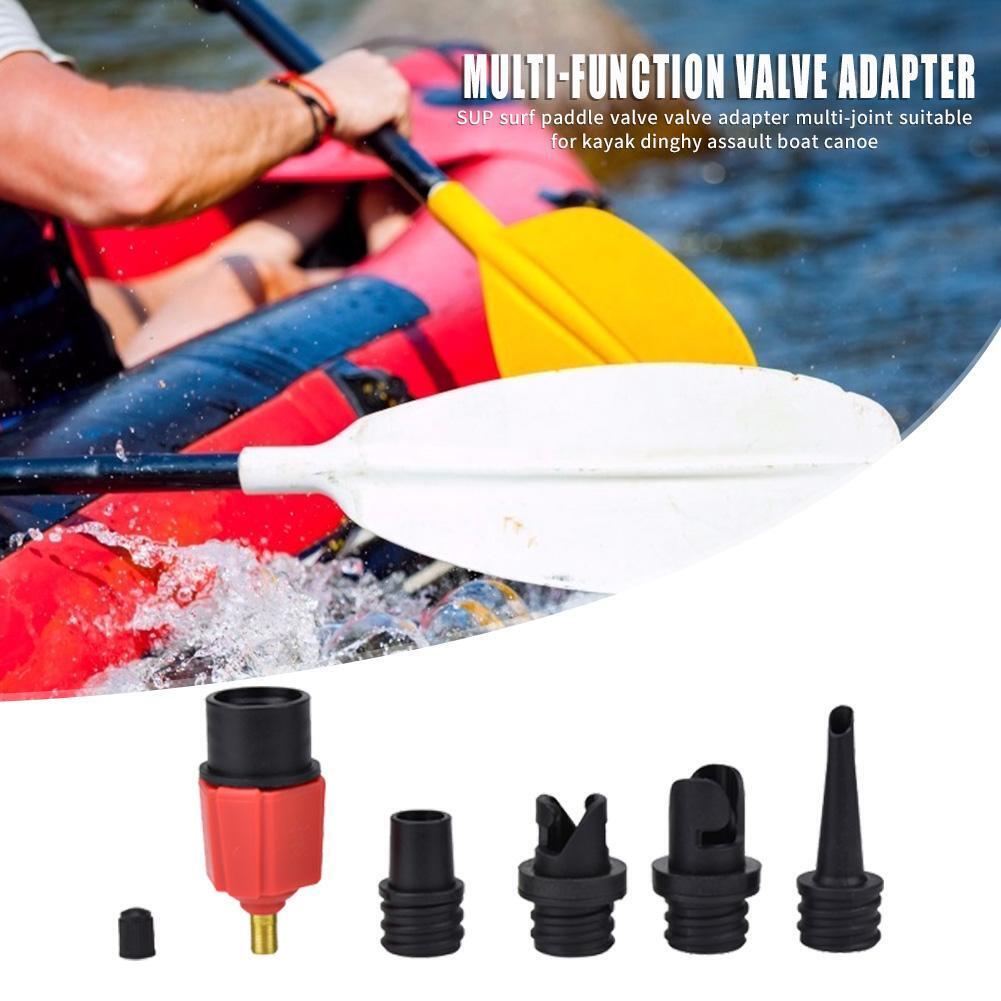 SUP Pump Adaptor Air Valve Adapter for Outdoor Canoe Kayak Surfing Tackle