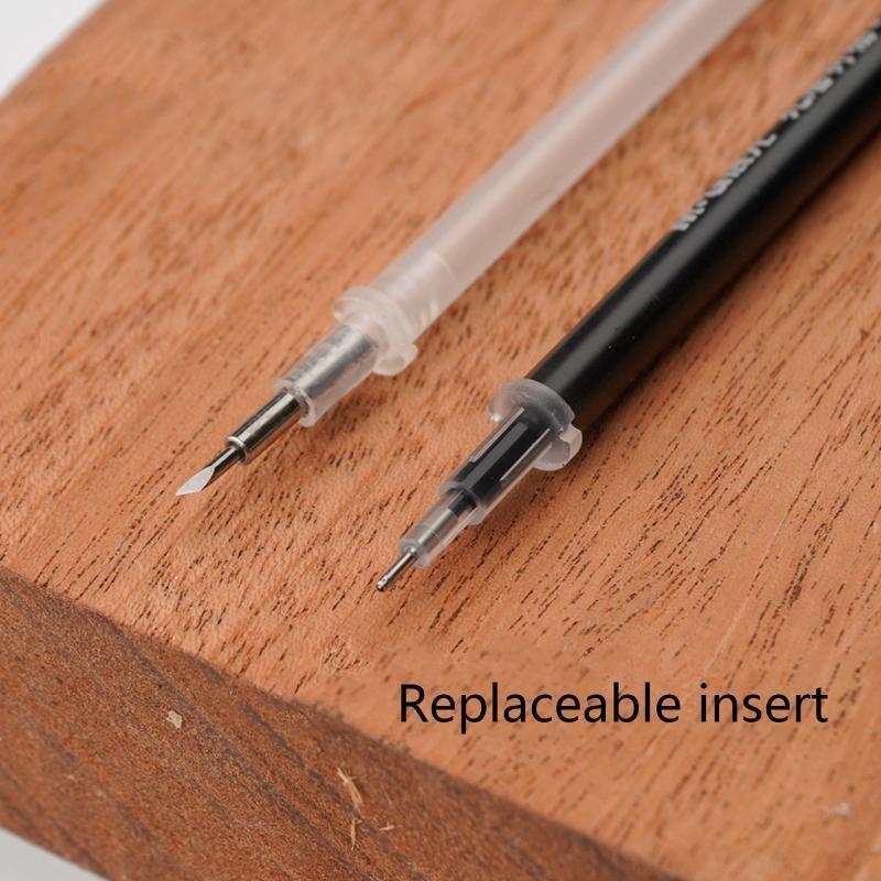 Carpentry Marking Scribe Tool Etching Engraving Pen Gel Pen for Glass Wood Metal