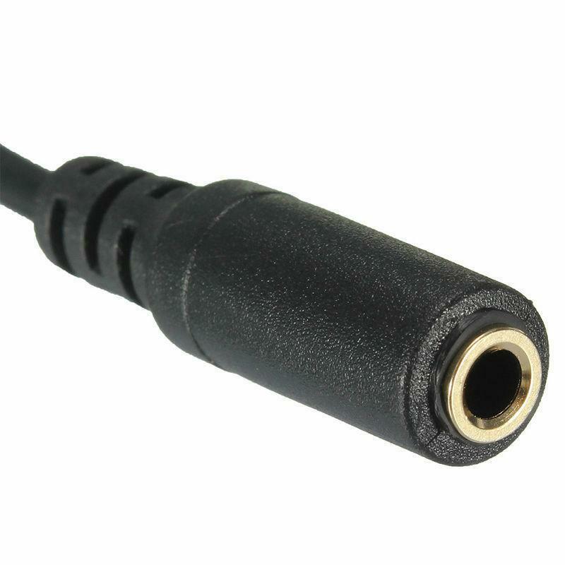 3.5mm 4Pole 90°Angled Male to Female AUX Audio OMTP interchange CTIA Cable New