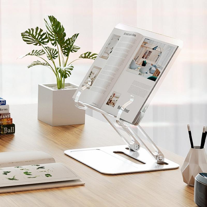 Foldable Tablets Stand Cooling Holder Bracket Anti-slip CNC Aluminum Alloy Riser
