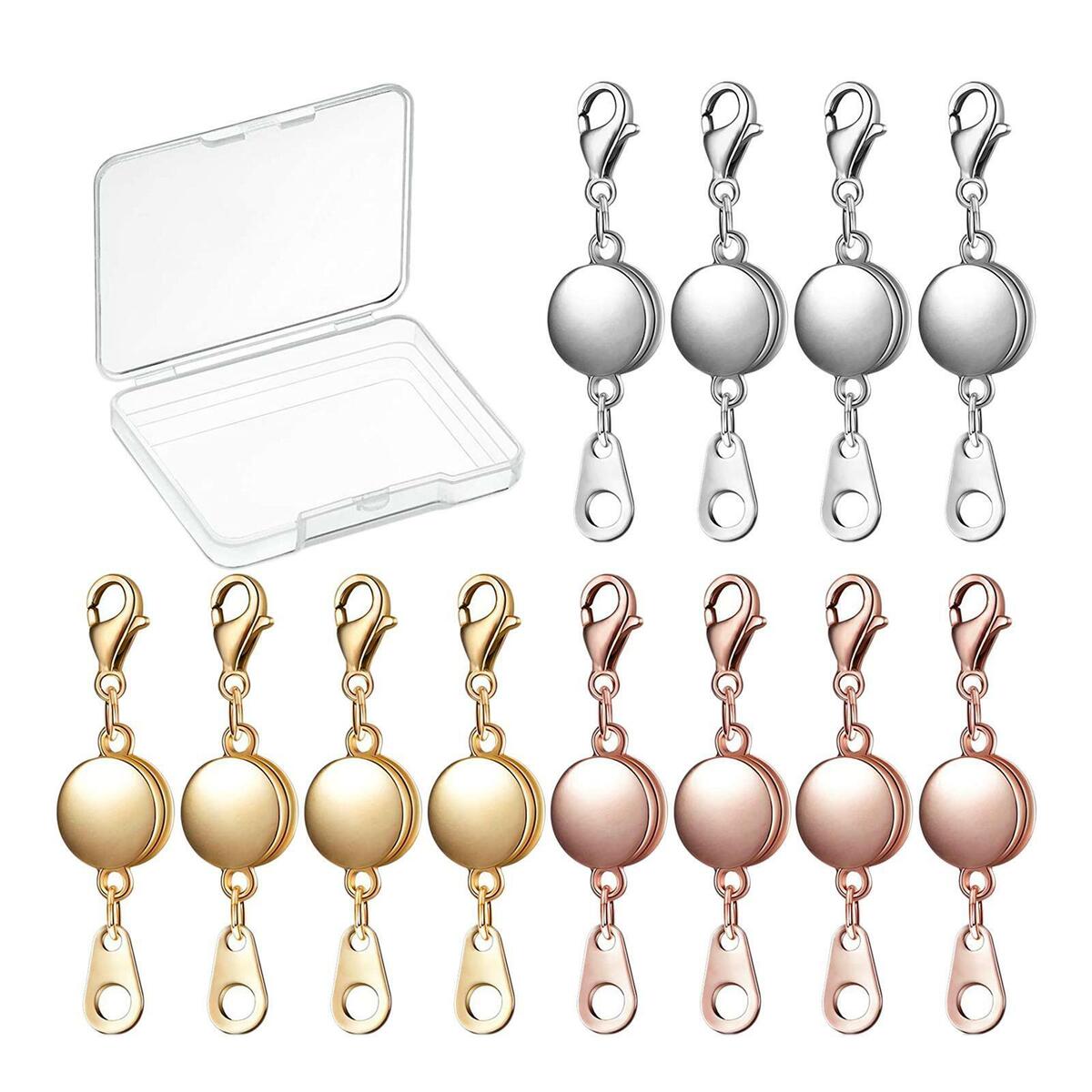 12x Safety  Magnetic Clasp Bracelet for Jewelry Making 3