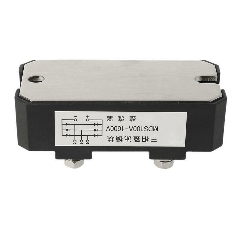 MDS100A 3-Phase Diode Bridge Rectifier 100A Amp 1600V Bridge Rectifier Module