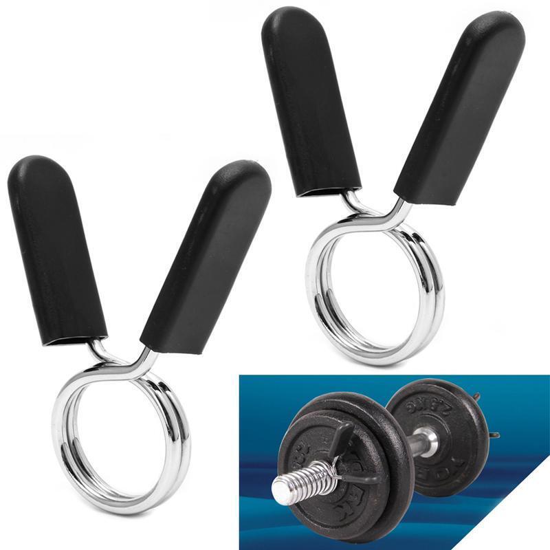 Barbell Dumbbell Rod Buckle Spring Clip Spring Buckle Spring Clip Barbell Lock