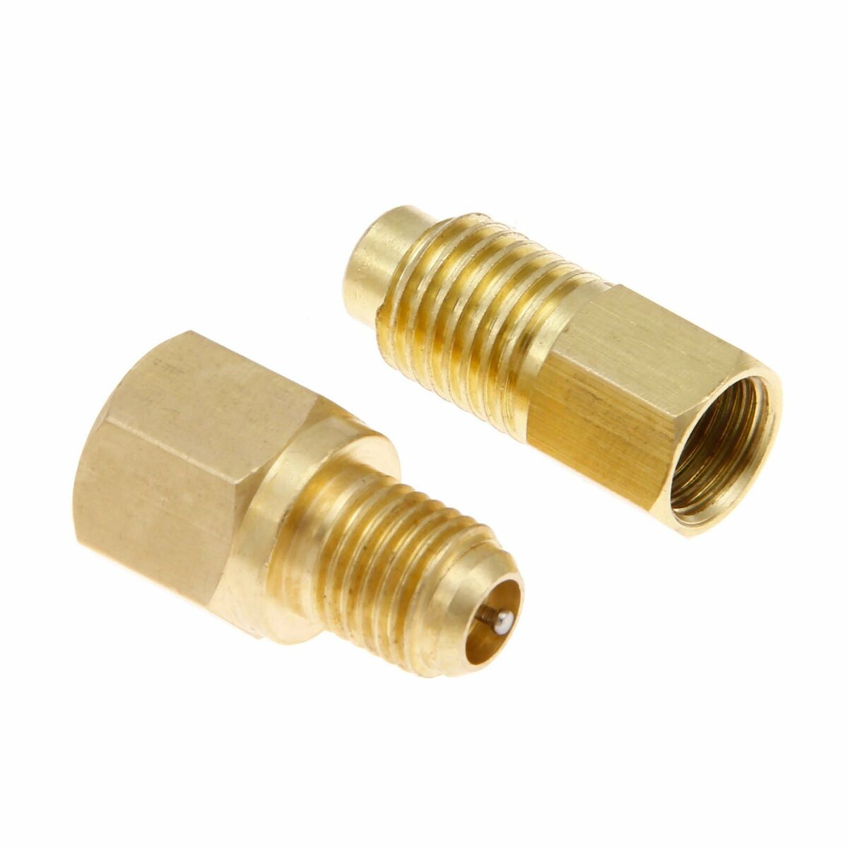 R12 R22 to R134a Adapter for Tank Vacuum Pump Injector Charging 1/4 SAE 1/2 ACME